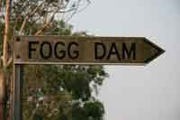 Fogg Dam sign Fogg Dam sign
